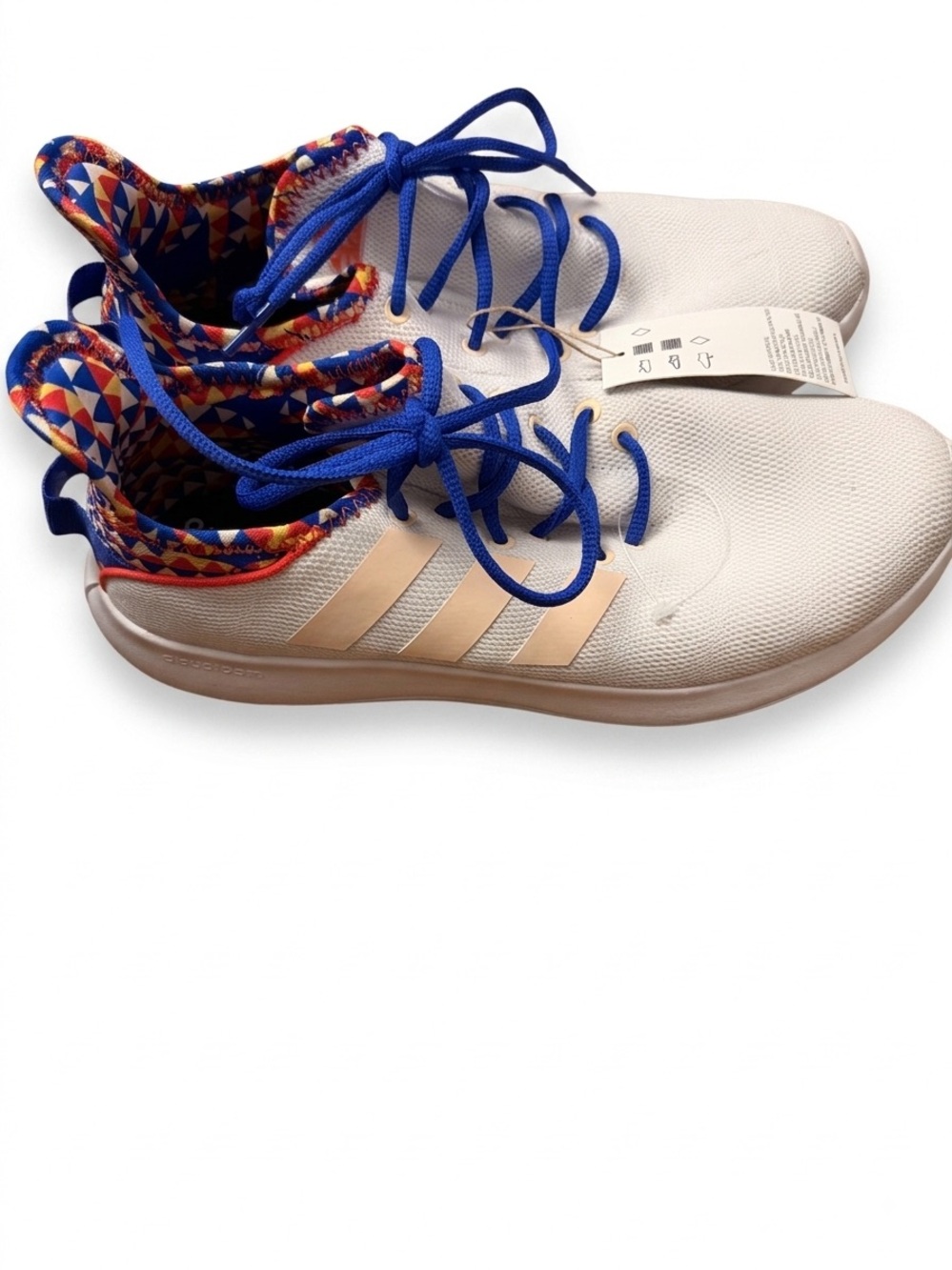 Adidas Cloud foam Pure SPW White Athletic Shoes - Picture 3 of 5